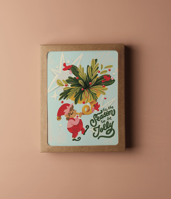 Holiday Horn, Boxed Set of 8