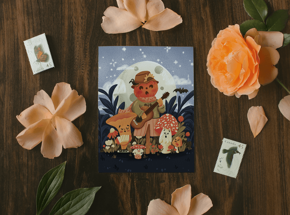 Harvest Moon Card