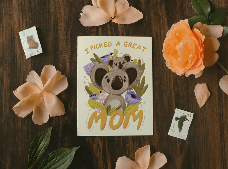 Picked a Great Mom Card