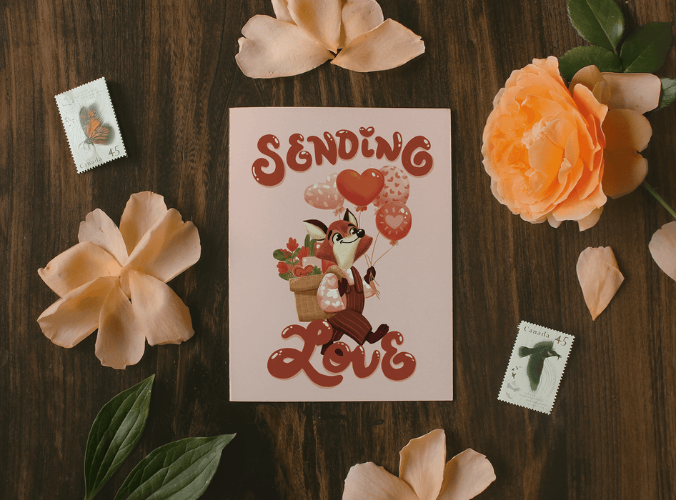 Sending Love Card