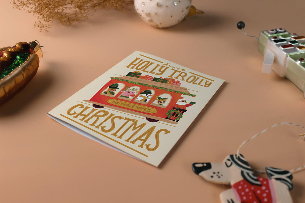 Holly Trolly Christmas, Boxed Set of 8