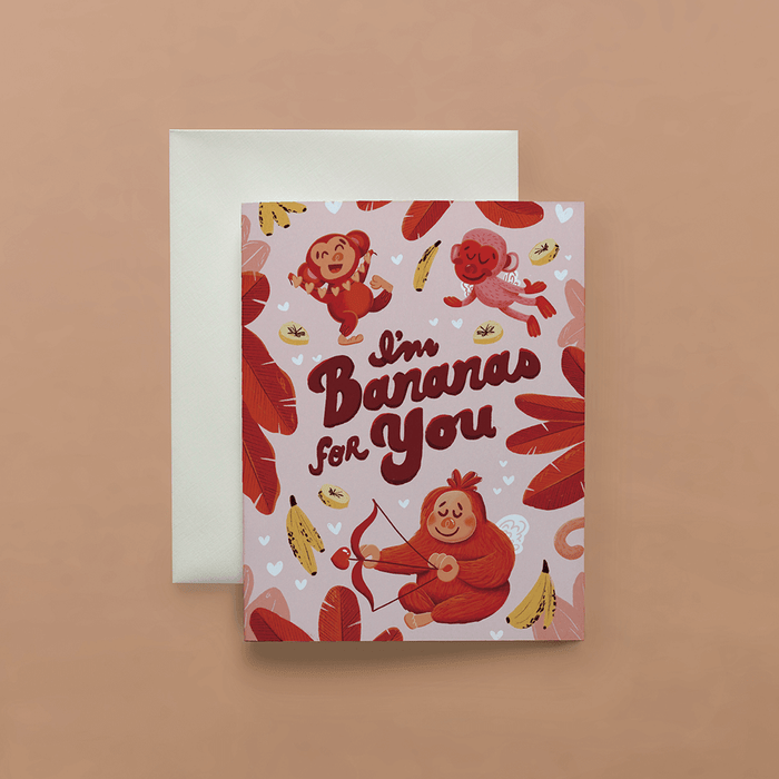 Bananas For You Card