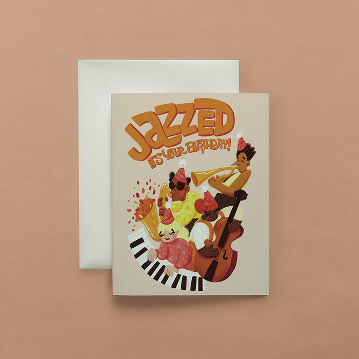 Jazzy Birthday Card