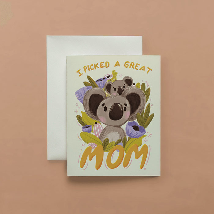 Picked a Great Mom Card