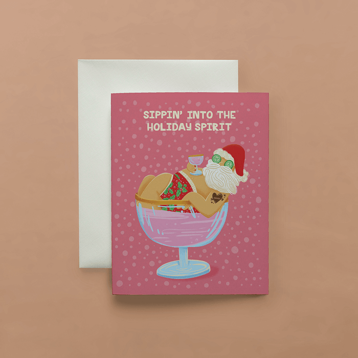 Sipping Into The Spirit Card