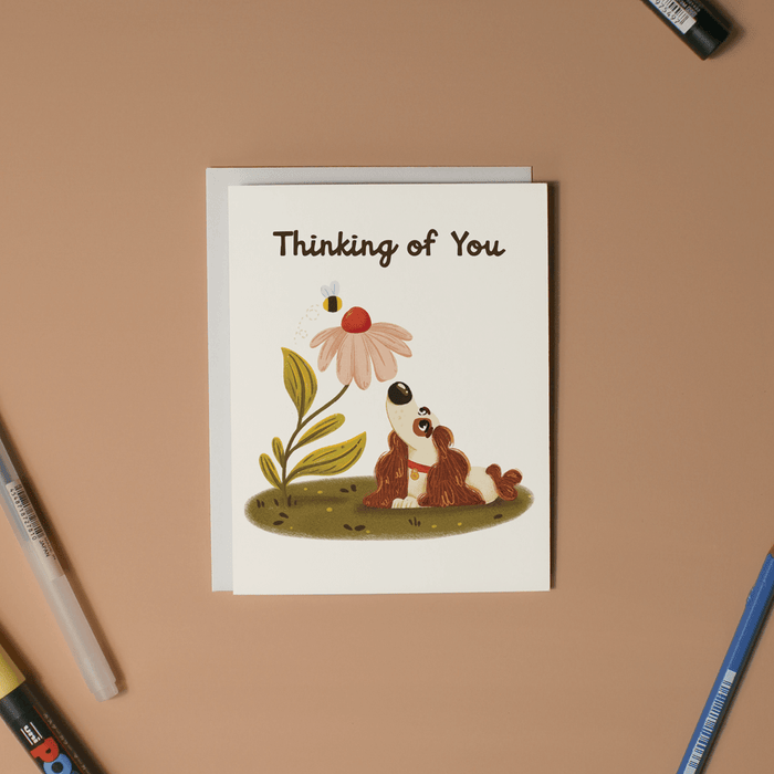 Thinking of You Puppy Card
